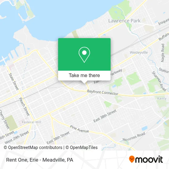Rent One map