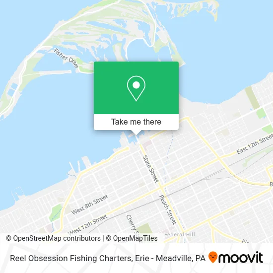Reel Obsession Fishing Charters map