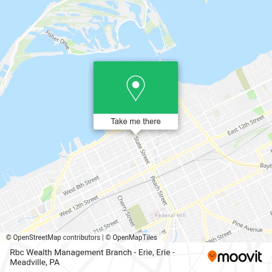 Rbc Wealth Management Branch - Erie map