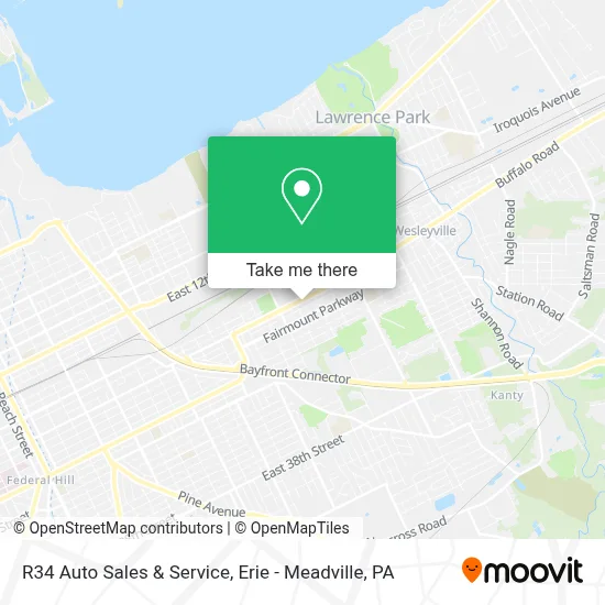 R34 Auto Sales & Service map