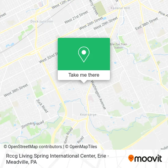 Rccg Living Spring International Center map