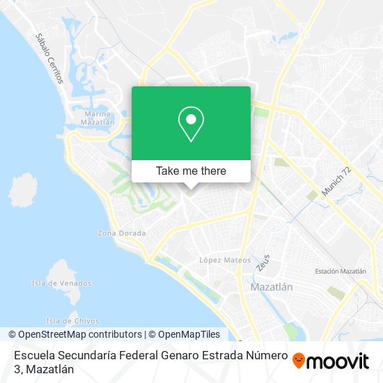 Escuela Secundaría Federal Genaro Estrada Número 3 map
