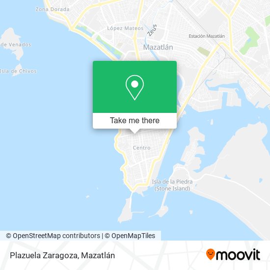 Plazuela Zaragoza map