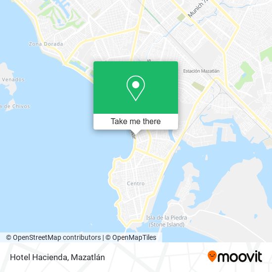Mapa de Hotel Hacienda