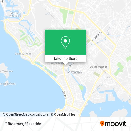 Mapa de Officemax