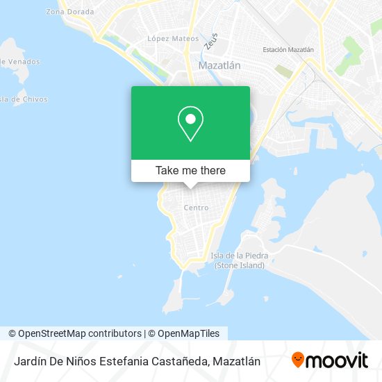 Mapa de Jardín De Niños Estefania Castañeda