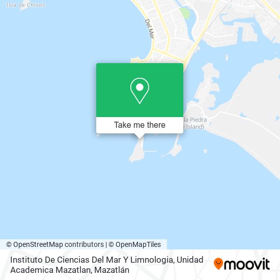 Instituto De Ciencias Del Mar Y Limnologia, Unidad Academica Mazatlan map