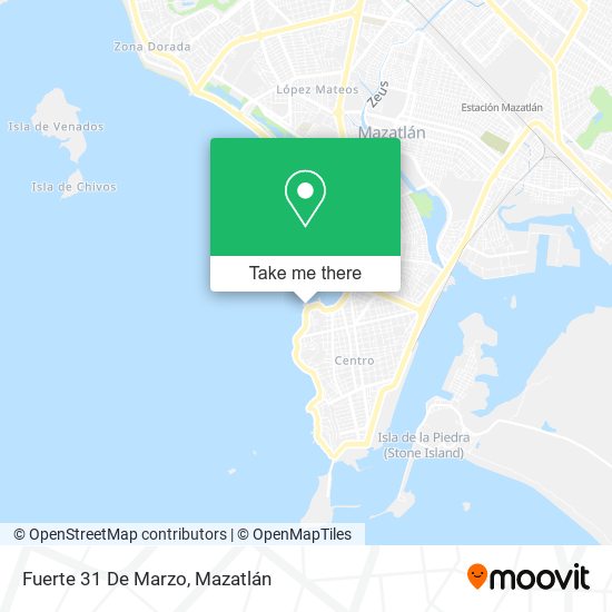 Mapa de Fuerte 31 De Marzo