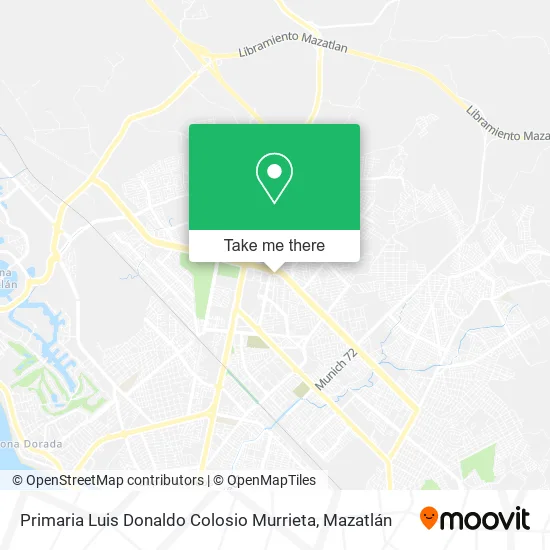Primaria Luis Donaldo Colosio Murrieta map