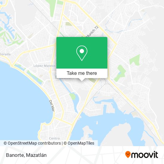 Mapa de Banorte