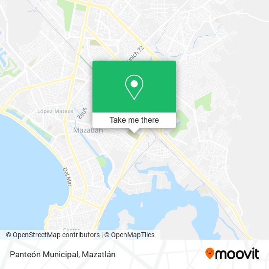 Mapa de Panteón Municipal