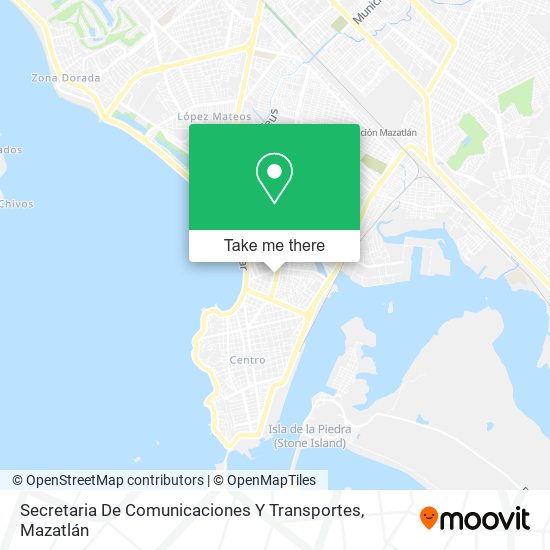 Secretaria De Comunicaciones Y Transportes map