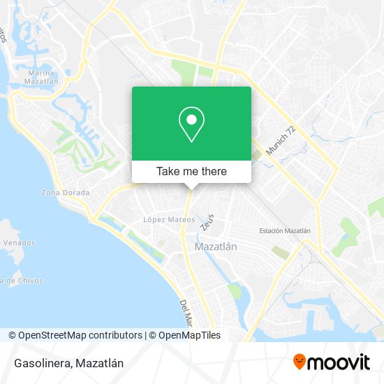 Mapa de Gasolinera