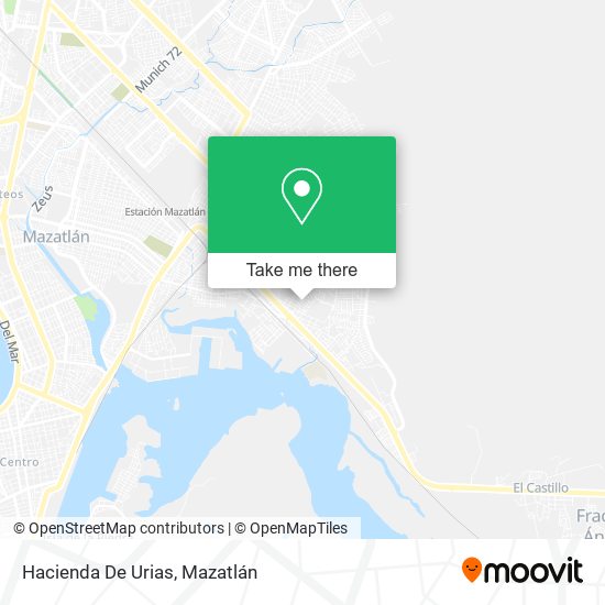 Mapa de Hacienda De Urias