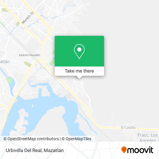 Urbivilla Del Real map