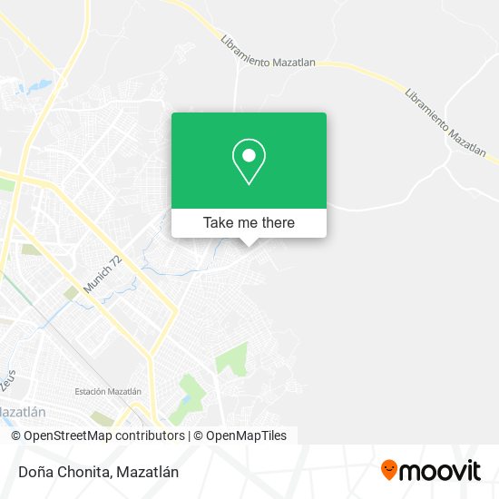 Mapa de Doña Chonita