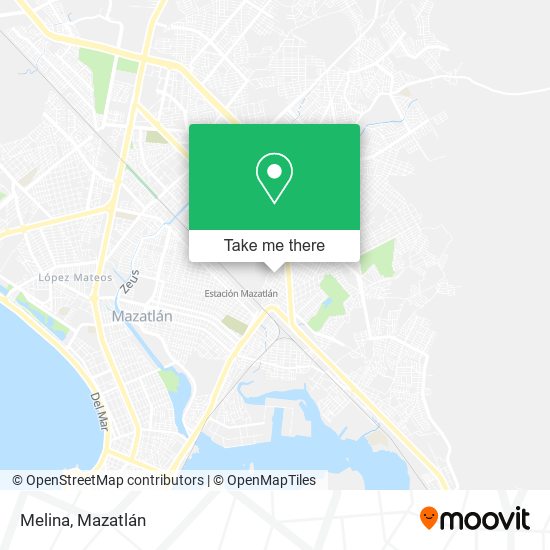 Mapa de Melina