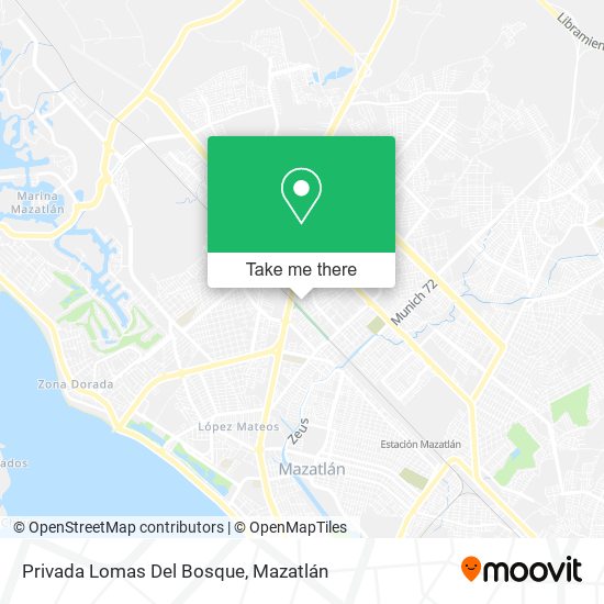 Privada Lomas Del Bosque map