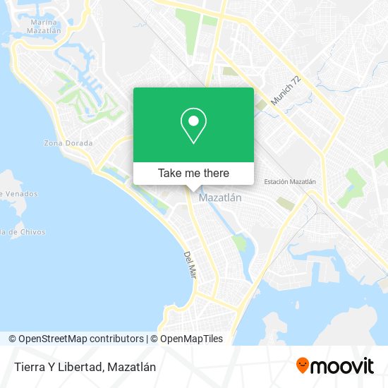 Tierra Y Libertad map