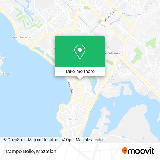 Mapa de Campo Bello