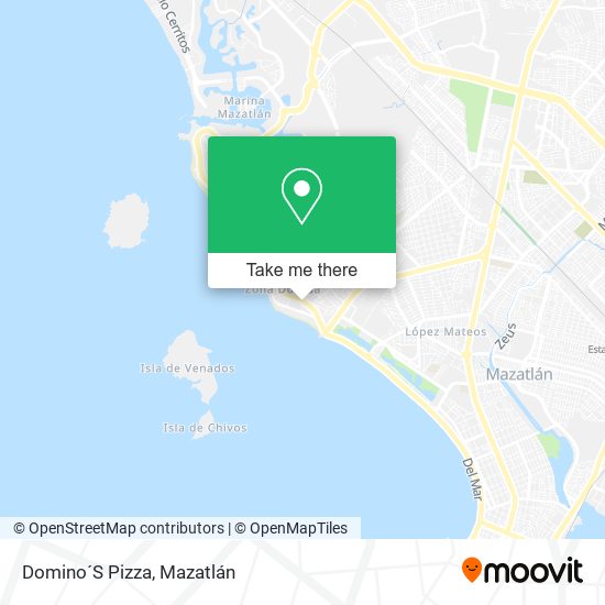 Mapa de Domino´S Pizza