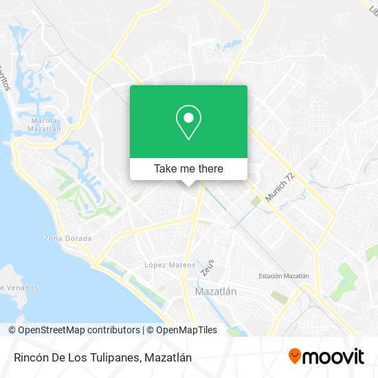 Mapa de Rincón De Los Tulipanes