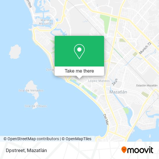 Mapa de Dpstreet