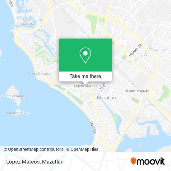 López Mateos map