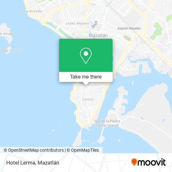 Mapa de Hotel Lerma