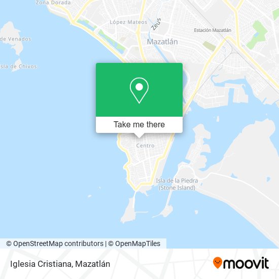 Mapa de Iglesia Cristiana