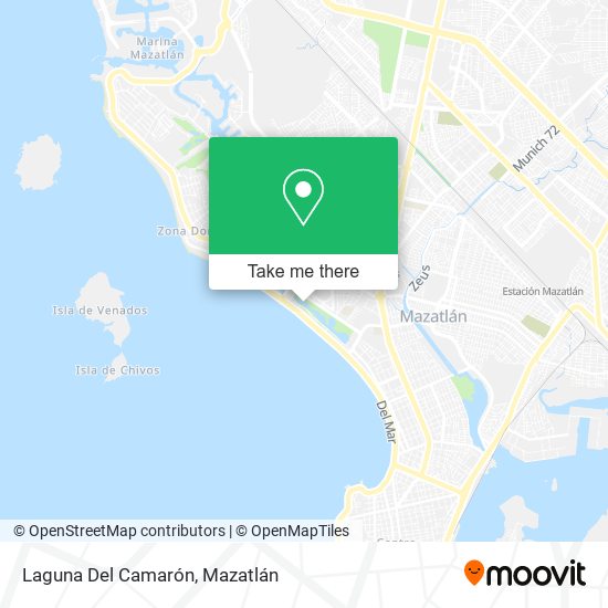 Laguna Del Camarón map