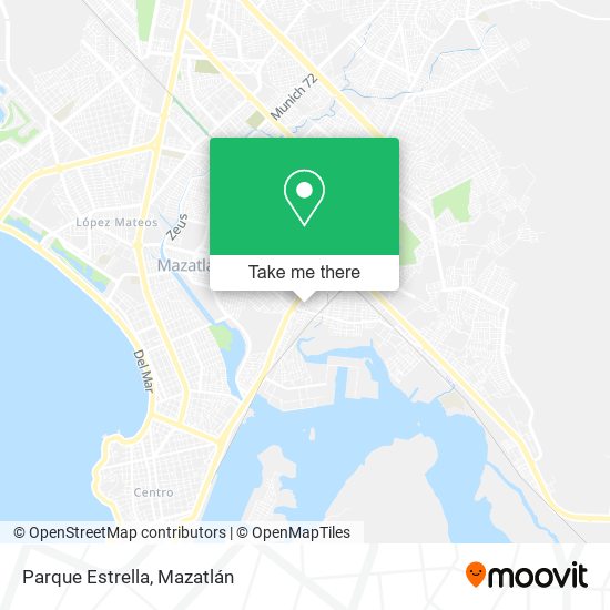 Mapa de Parque Estrella