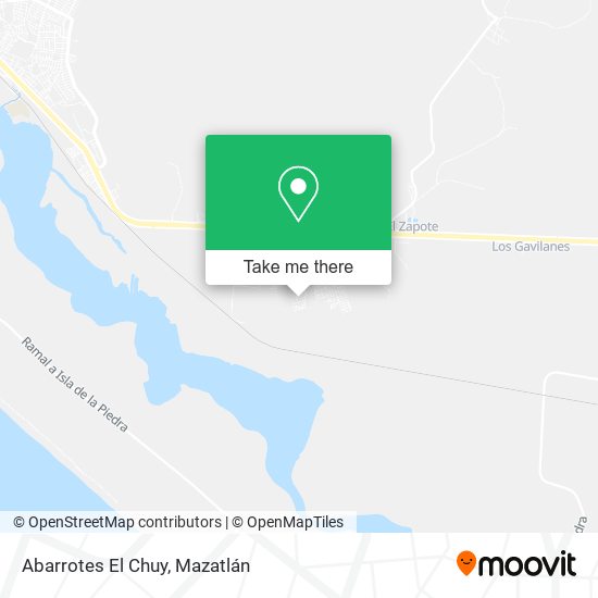 Abarrotes El Chuy map