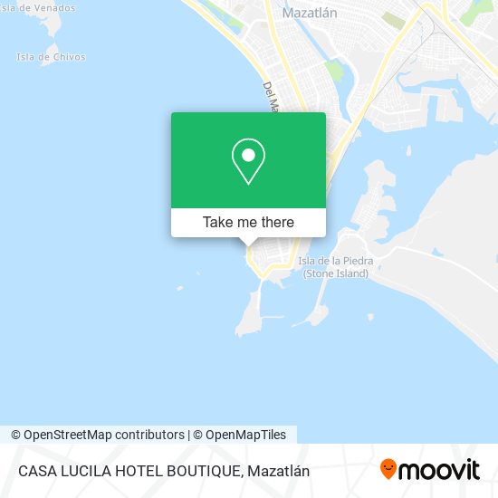 CASA LUCILA HOTEL BOUTIQUE map