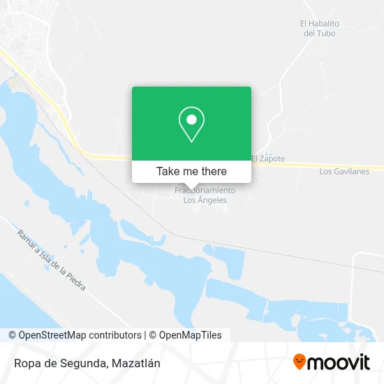 Ropa de Segunda map
