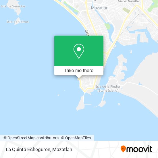 La Quinta Echeguren map