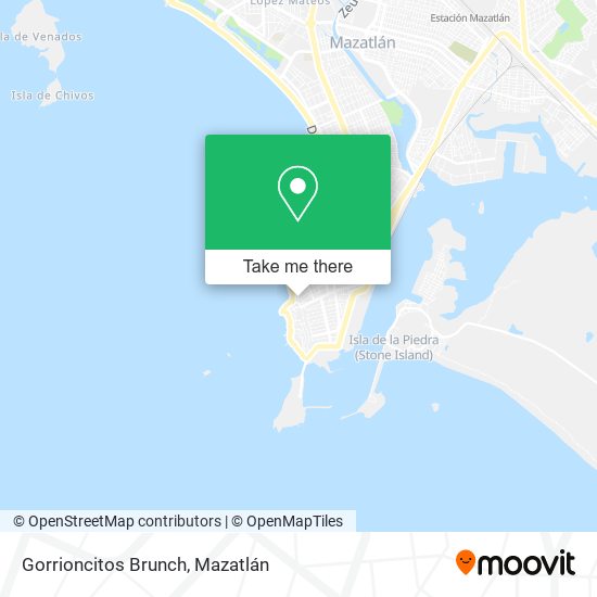 Gorrioncitos Brunch map