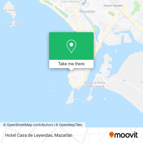 Mapa de Hotel Casa de Leyendas