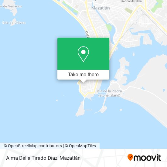 Alma Delia Tirado Diaz map