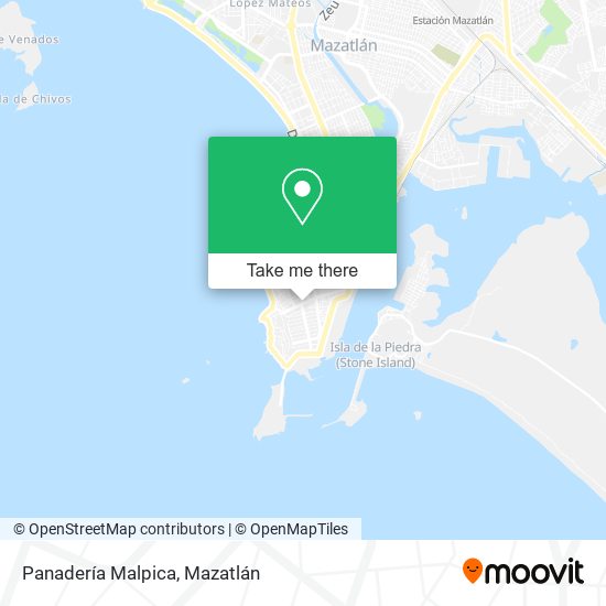 Mapa de Panadería Malpica