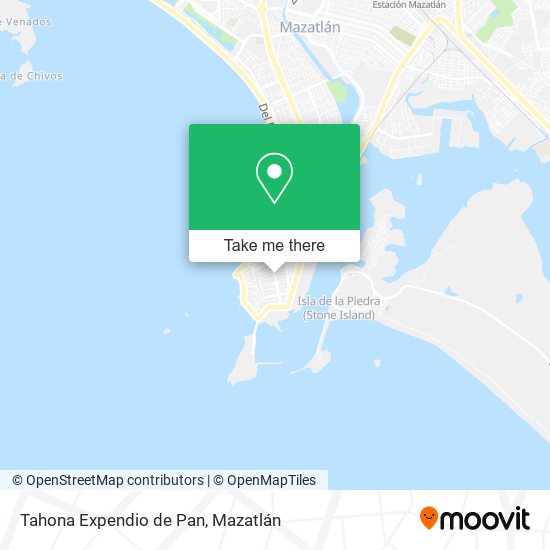 Tahona Expendio de Pan map