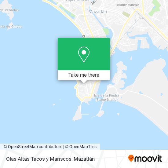 Olas Altas Tacos y Mariscos map