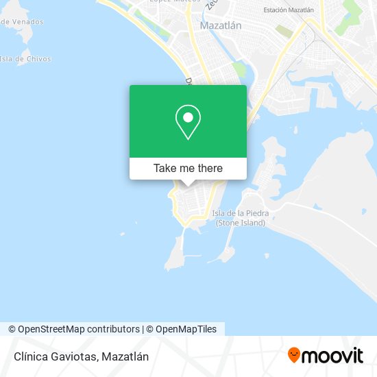 Clínica Gaviotas map