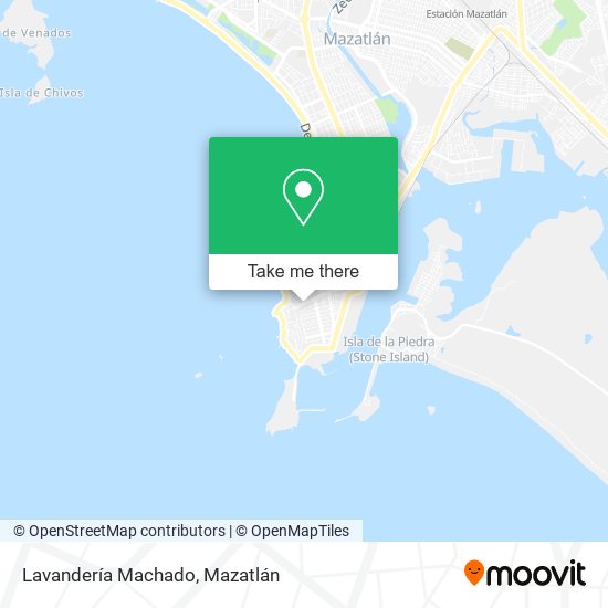 Lavandería Machado map