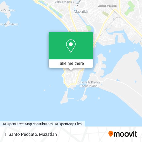 Il Santo Peccato map