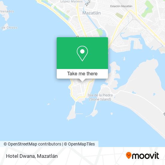 Mapa de Hotel Dwana