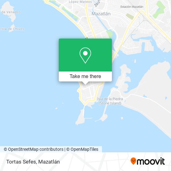 Mapa de Tortas Sefes