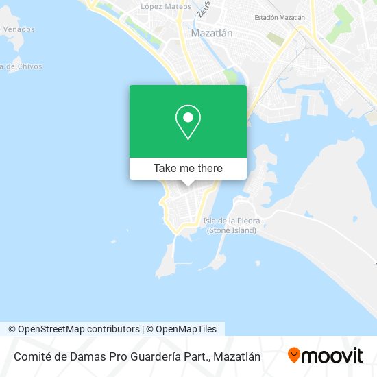 Comité de Damas Pro Guardería Part. map