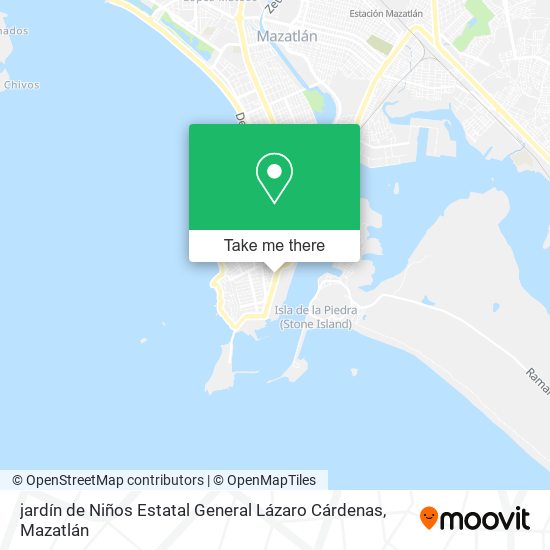 jardín de Niños Estatal General Lázaro Cárdenas map
