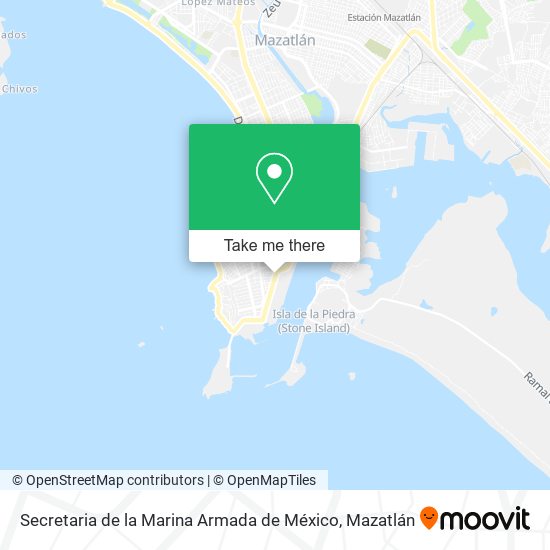 Secretaria de la Marina Armada de México map